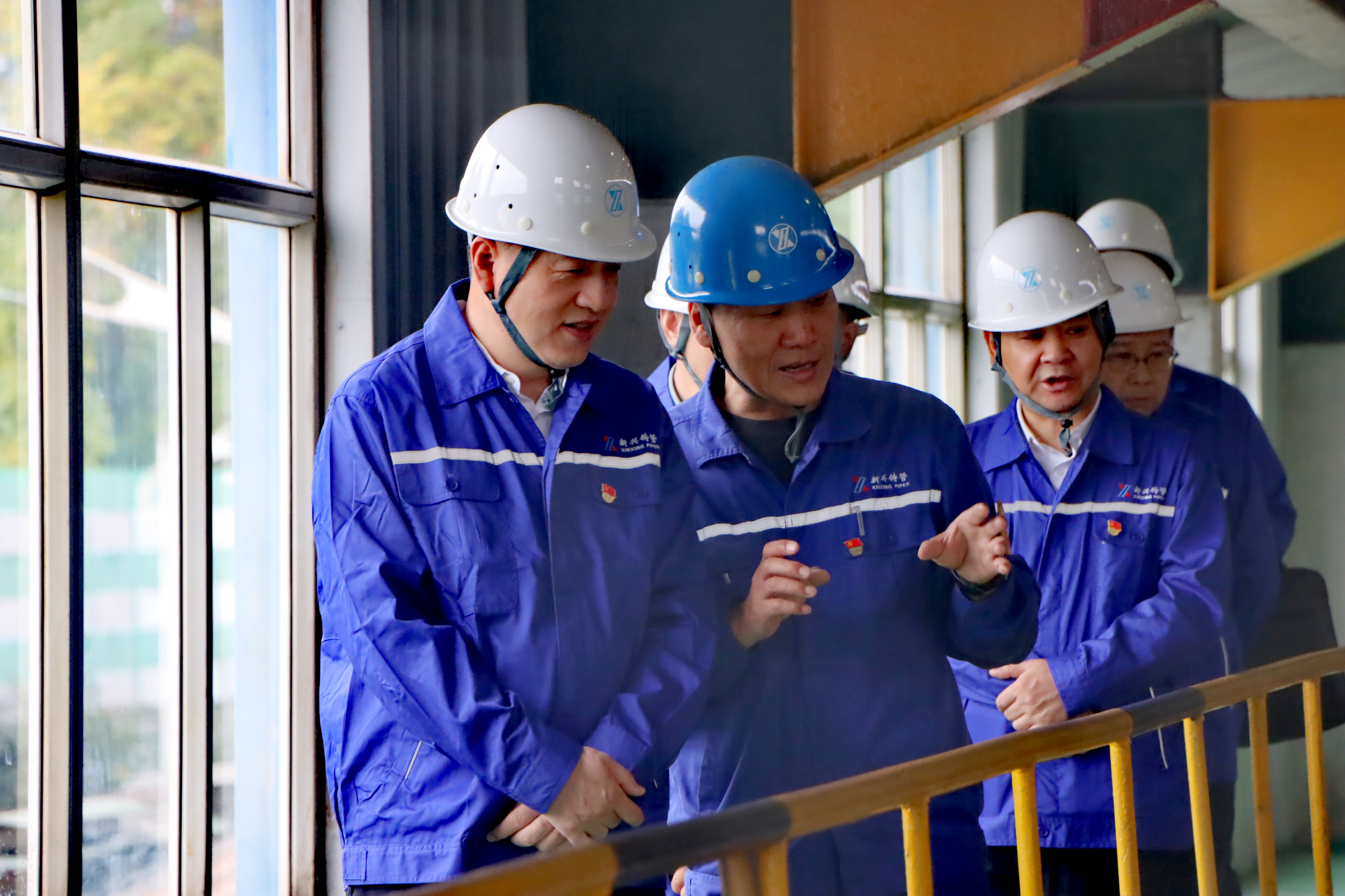 周群到铸管股份驻川企业调研